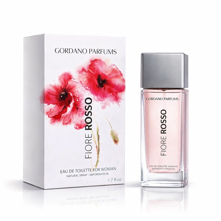 FIORE ROSSO női eau de toilette, 50 ml, GORDANO PARFUMS