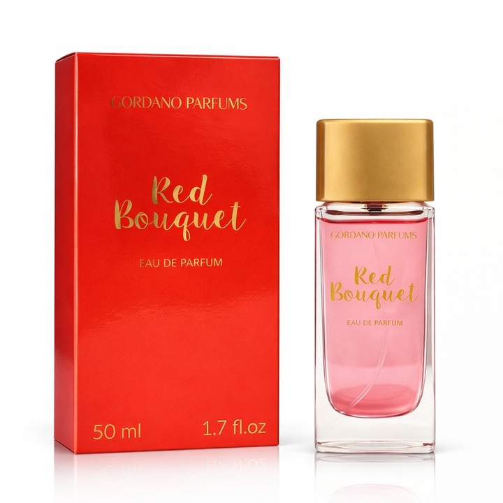 RED BOUQUET női eau de parfum, 50 ml, GORDANO PARFUMS