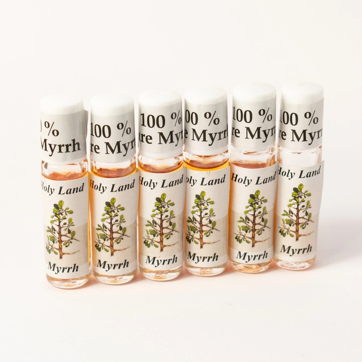 Set 6 bucati Mir din Tara Sfanta – smirna naturala 100%, calitate premium