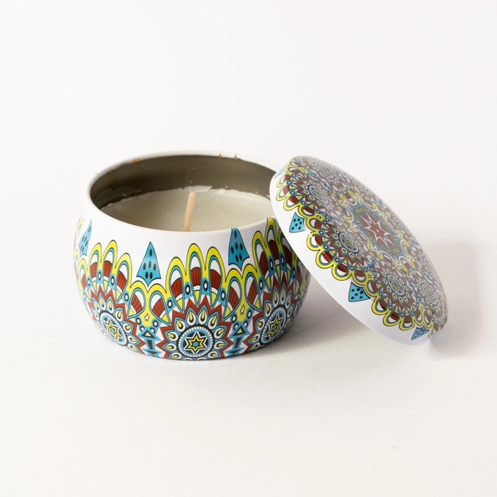 Lumanare parfumata pentru casa cu mir – Mireasma de Mosc – Protectie si stabilitate