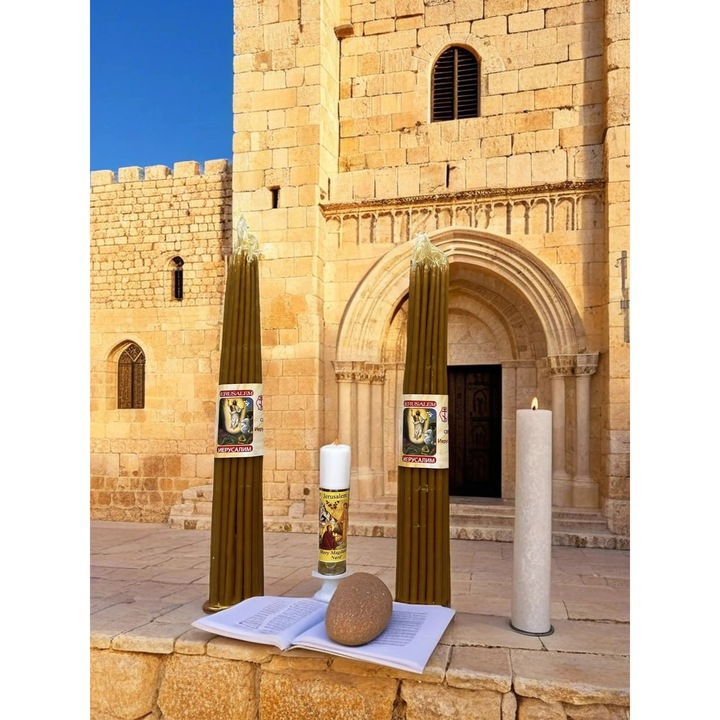 Pachetul Postul Pastelui – Mir de Nard Maria Magdalena & 33 Lumanari Sfintite