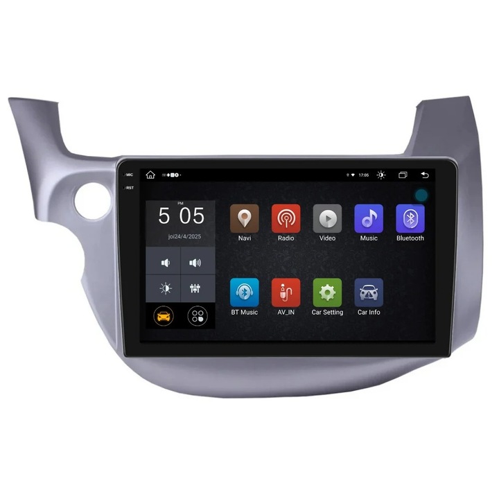 GPS Navigație Piloton 2K, 8GB, 256GB, 8 Core, 9 inch, Autoturism/Honda Jazz 2008-2012