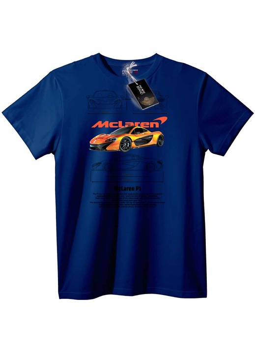 Tricou McLaren P1, Bleumarin, 3XL