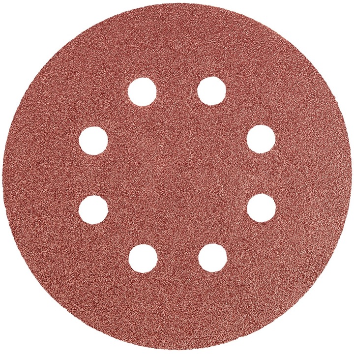 Абразивен диск GRAPHITE, K40, 125 мм, 5 бр