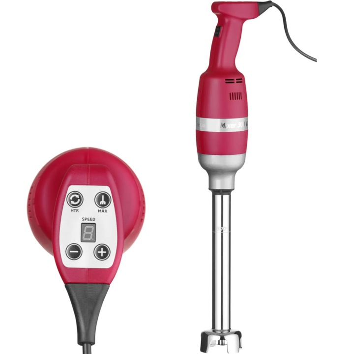 Ръчен миксер Hendi 300мм, 300W, 9 скорости, инокс, найлон