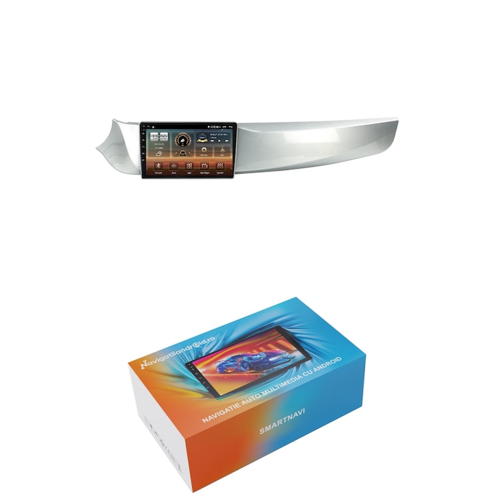 Navigatie SmartNavi cu Android Alfa Romeo Giulietta 2010 - 2014, 4GB RAM, Radio GPS Dual Zone, Display HD QLED 9", Carplay si Android Auto, Wi-Fi si slot SIM 4G, Bluetooth, MirrorLink, USB