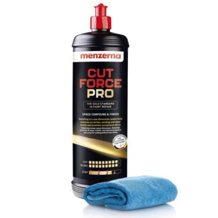Pasta Polish Menzerna Cut Force Pro, 1 litru, produse cosmetica auto
