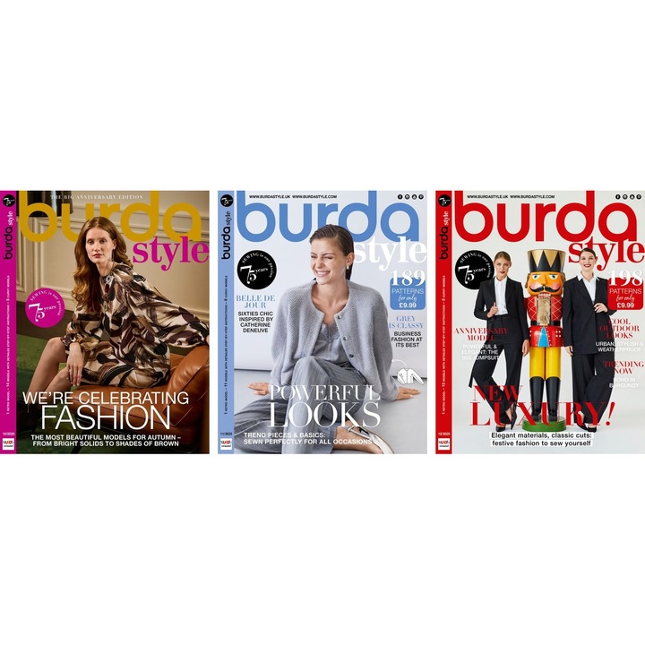 Revista Burda Style Trio Toamna-Iarna 2025 (Octombrie - Decembrie)