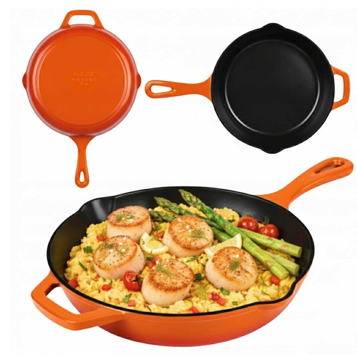 Tigaie, HAGE, 26cm, portocalie