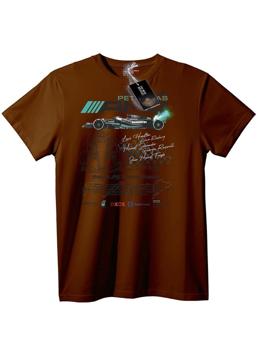 Tricou Mercedes F1 Team, Maro, XXS
