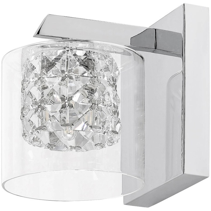 Аплик RABALUX Duchess, 40W, G9, IP20, Сребрист