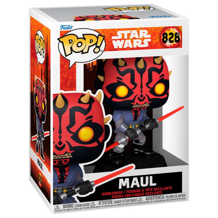 Figurina POP, Star Wars Maul Shadow, Lord Maul, 9 cm