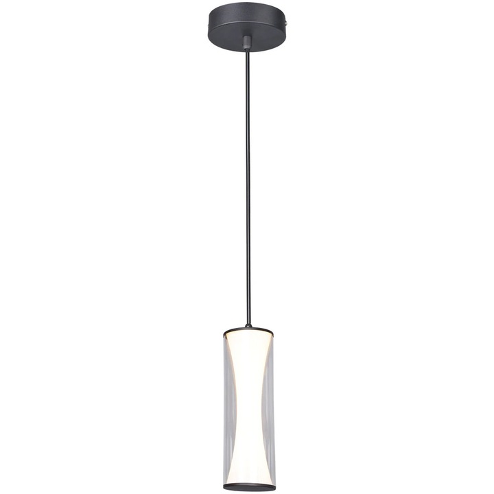 Pendul LED KLAUSEN Ardor SP1 KL142105, 14W, 300lm, alb-negru