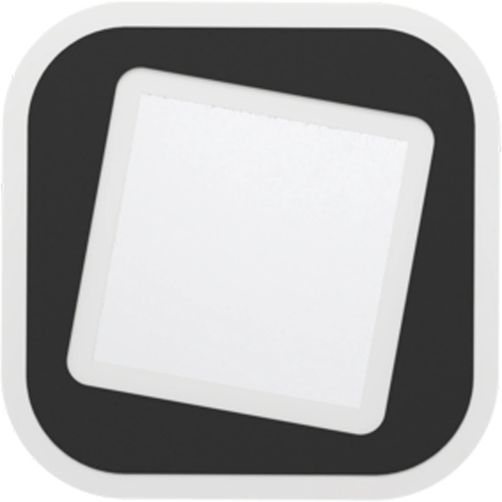 Aplica Led EGLO Macchioni, 12W, 1560lm, semleges fény, IP20, fekete-fehér