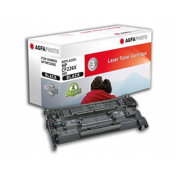 Toner AgfaPhoto CF226X, 9000 pagini, pentru imprimante laser