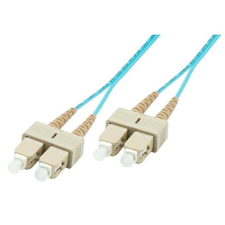 Cablu fibra optica, MicroConnect, SC-SC, 2m