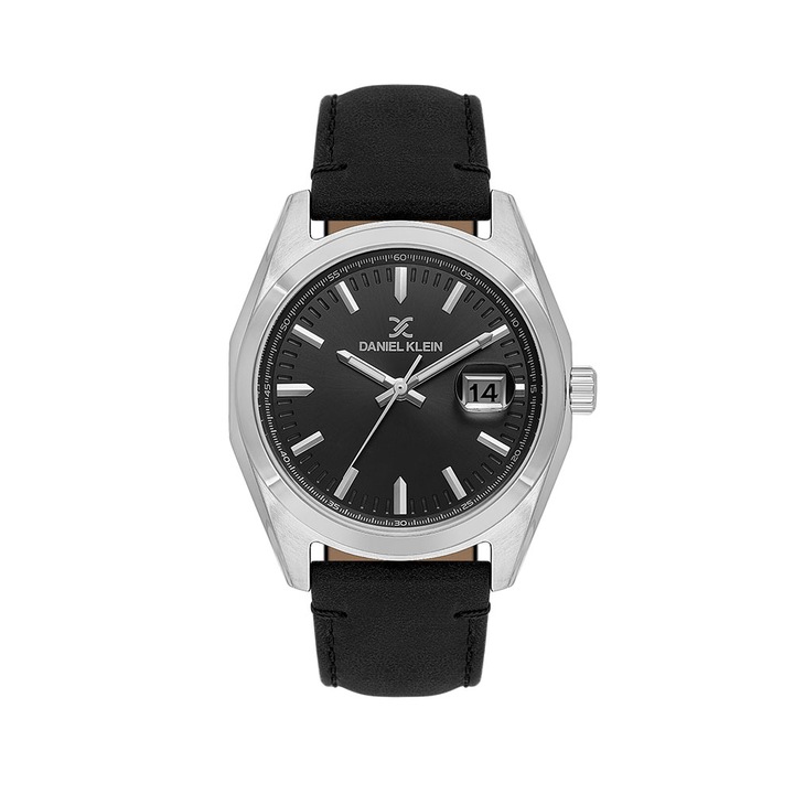Daniel Klein Premium - Ceas Barbatesc Quartz Negru DK.1.14138.1