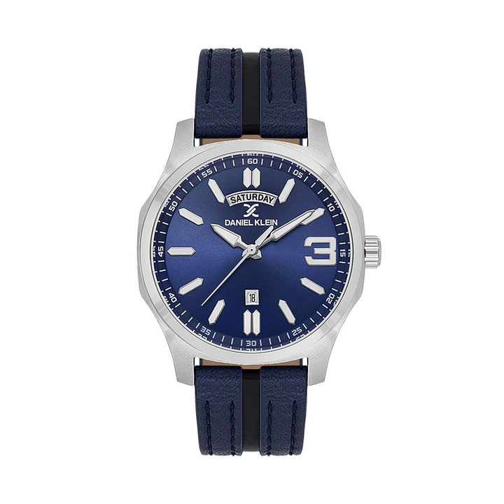 Daniel Klein Premium - Ceas Barbatesc Quartz Bleumarin DK.1.14141.2