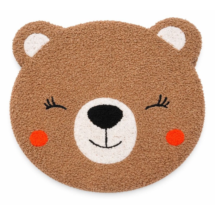 Decoratiune Perete Ursulet, Panou Decorativ Textil, Design Dragut pentru Camera Copii, Moale si Pufos