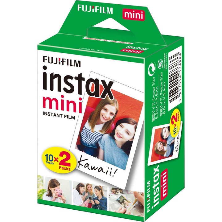 Film instantaneu Fujifilm 20 bucati 86x54mm