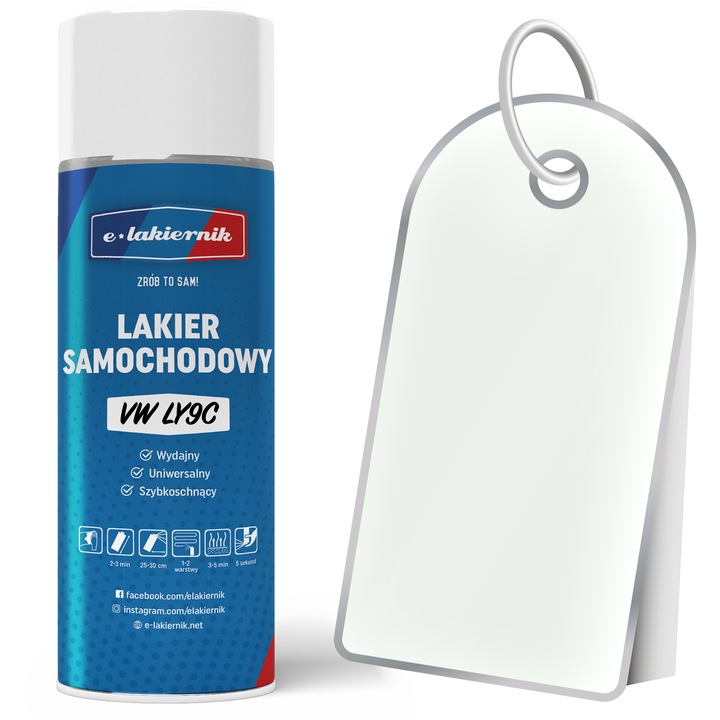 Autófesték Spray Volkswagen LY9C IBIS WHITE 400ml