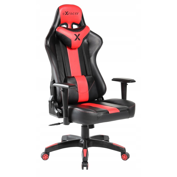 Furnitex FB20-FX forgószék, fekete-piros, irodai szék