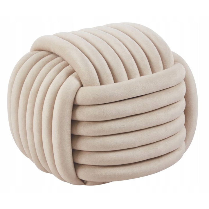 Puf Furnitex Puf P5-FX, bársony, bézs