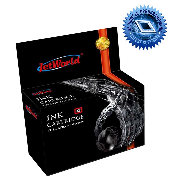 Cartus imprimanta JetWorld, tus negru, compatibil HP 912XL, refabricat
