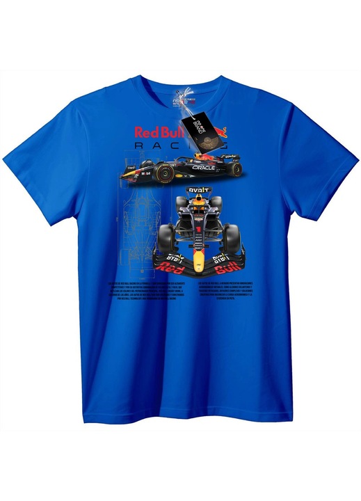 Tricou Red Bull Racing F1, Albastru, Albastru
