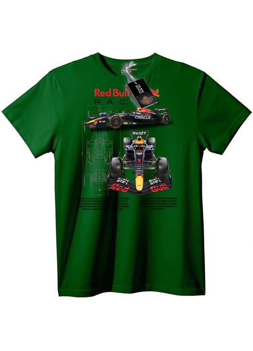 Tricou Red Bull Racing F1, Verde închis, M