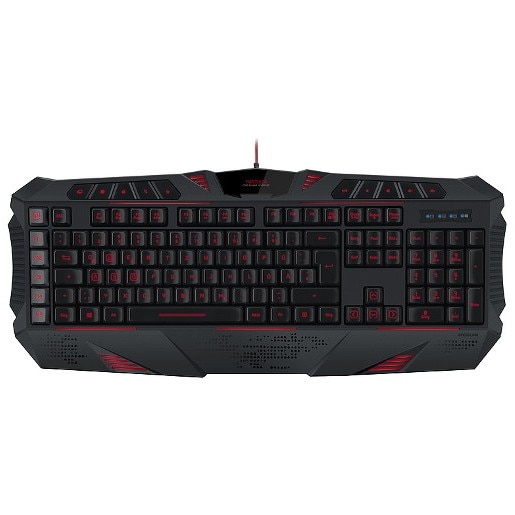 Tastatura gaming Speedlink Parthica, US Layout, negru