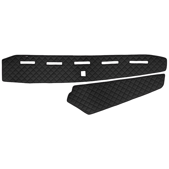 Husă bord F-CORE ECO-PIELE Q, negru, piele ecologică, set 2 piese