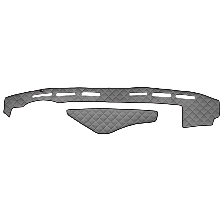 Husă bord, F-CORE, ECO-PIELE Q, Gri, set 2 piese