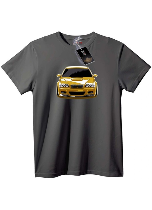 Tricou BMW, Gri