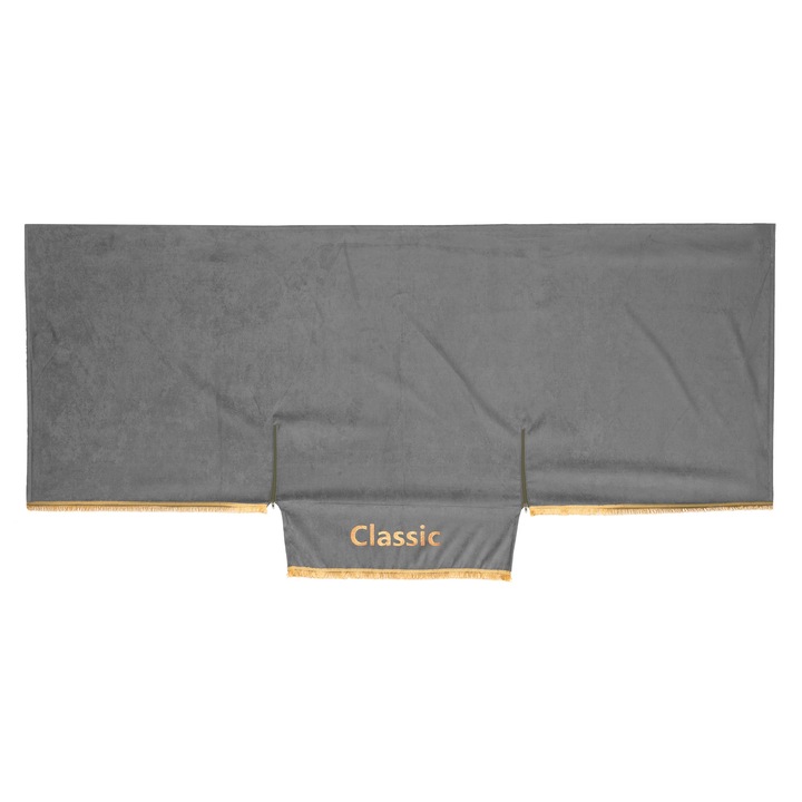 Fată de pat auto, F-CORE, Seria CLASSIC, gri, 1 piesă