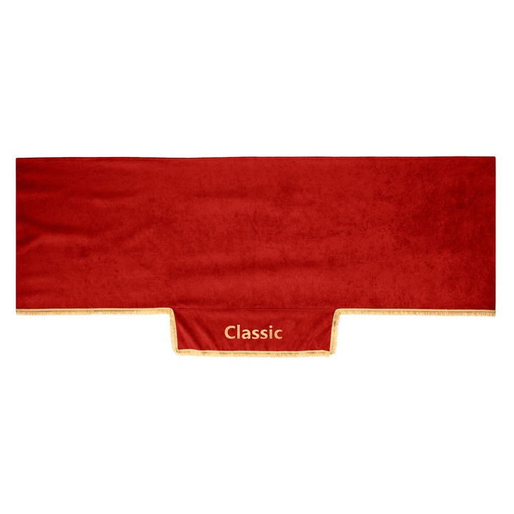 Fata de pat auto F-CORE, CLASSIC, roșu, 1 piesă, pentru cabina CLASSIC SPACE / STREAM SPACE