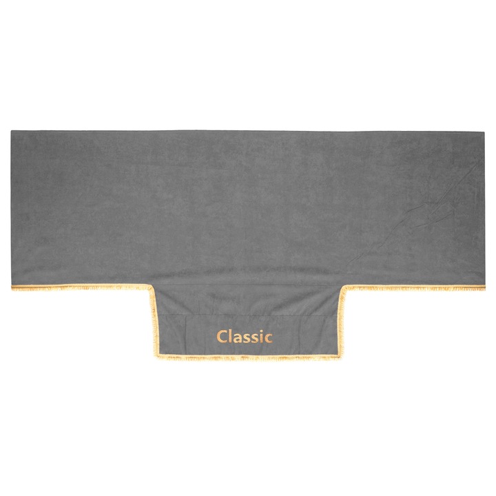 Fată de pat Auto, F-CORE, Seria CLASSIC, Gri, Cabina lungă