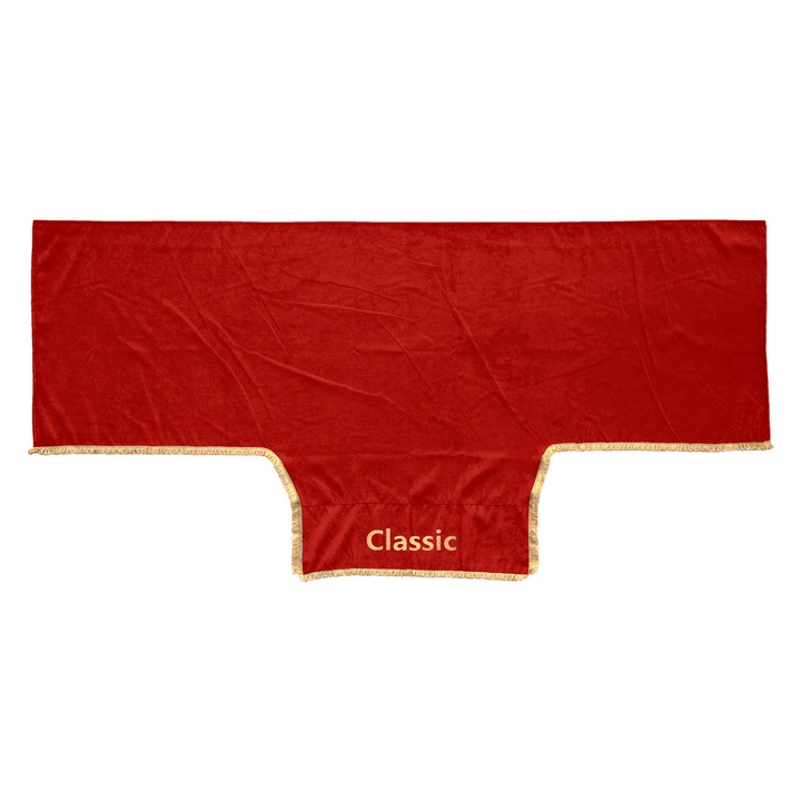 Fată de pat Auto, F-CORE, CLASSIC, roșu, 1 piesă