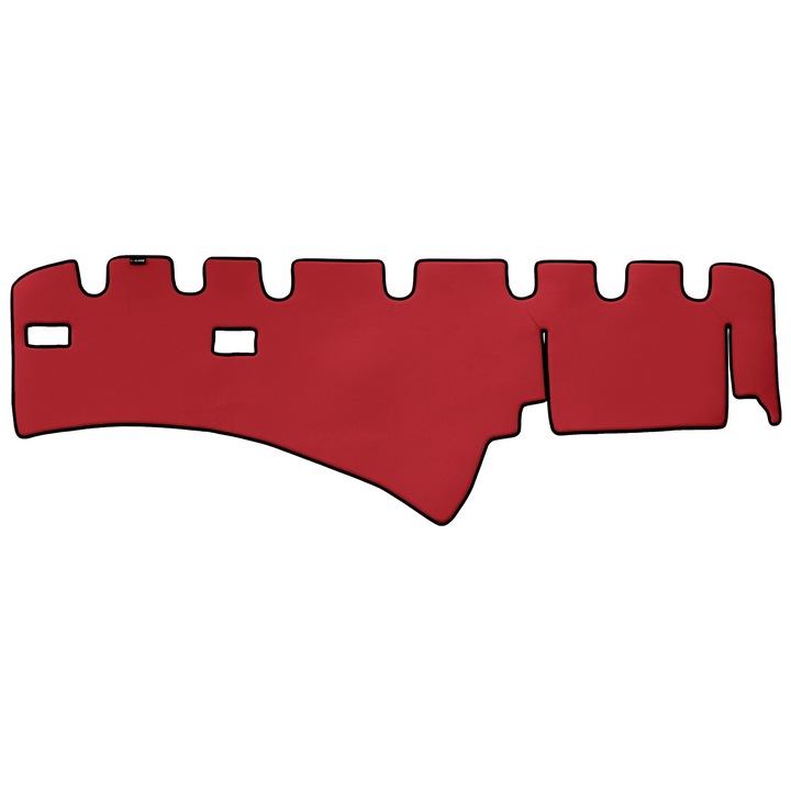 Husă bord F-CORE, ECO-PIELE S, roșu, compatibilitate SCANIA, material piele ecologică