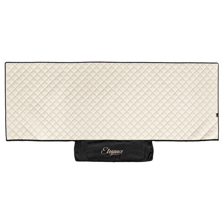 Husa pat camion F-CORE, ELEGANCE Q, piele ecologică matlasată, culoare sampanie, 1 piesă