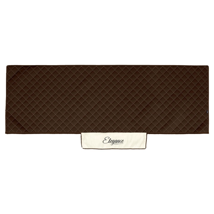 Husă pentru pat camioane, F-CORE, ELEGANCE Q, piele ecologică, maro, 1 bucată