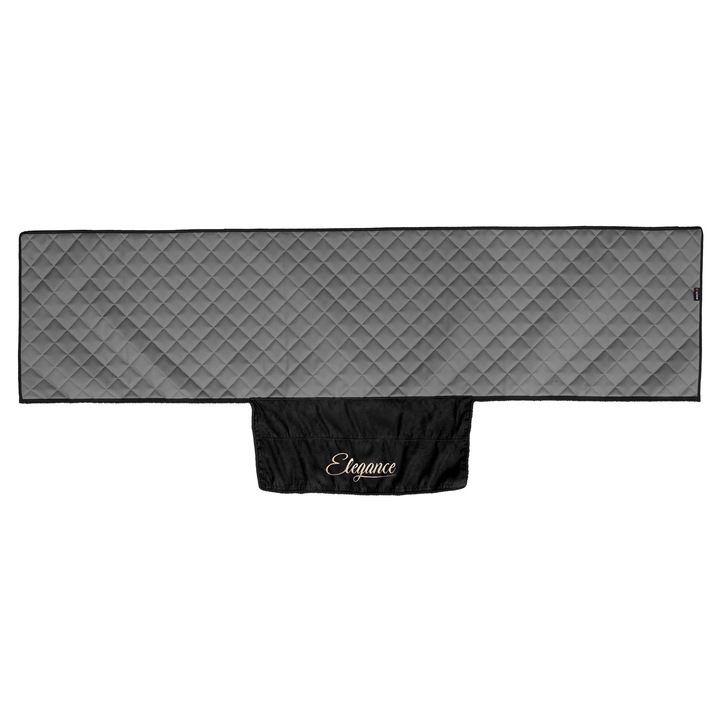 Husă pat camion F-CORE, Gri, piele ecologică, pentru Renault Premium II, seria Elegance Q