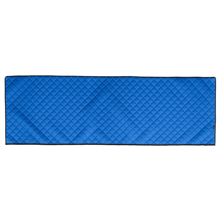Husă pat camion F-CORE ELEGANCE Q, piele ecologică, albastră, pat superior