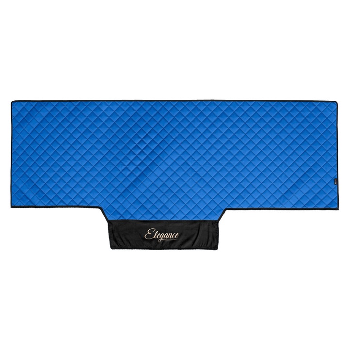 Husă pentru pat camion, F-CORE, ELEGANCE Q, piele ecologică, albastru, pat inferior