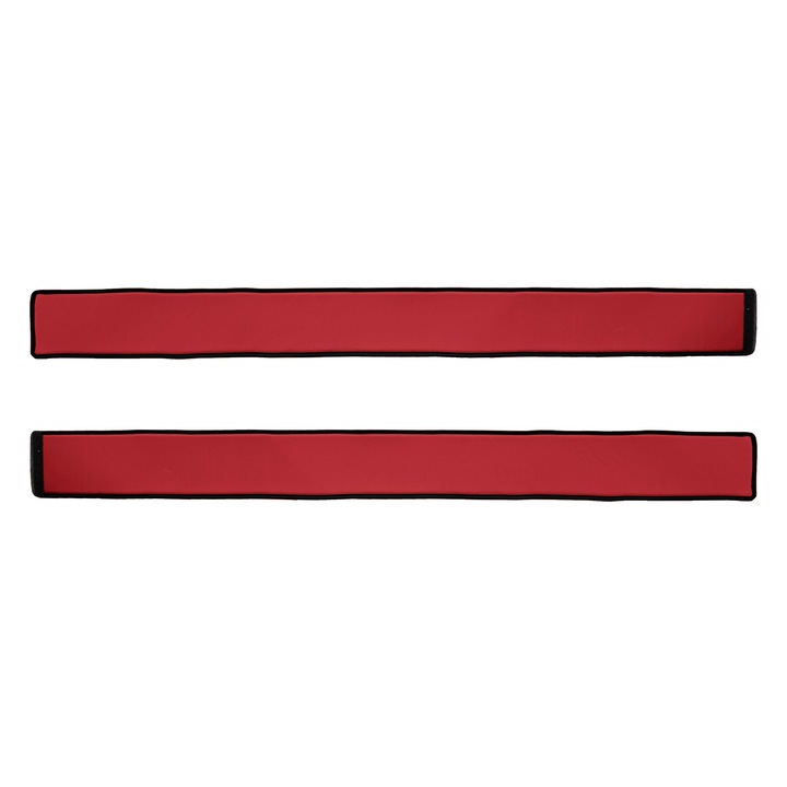 Husă bază scaun, F-CORE, ECO-PIELE S, roșu, set 2 piese, piele ecologică