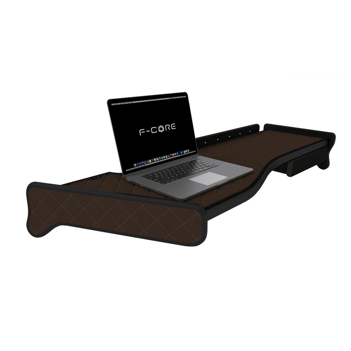 Teherautó Műszerfalasztal, F-CORE, az MERCEDES ACTROS MP 2 01.03-12.06, ACTROS MP 3 01.07-12.10, Hosszú, Fiókkal, LED panel 24V, Barna