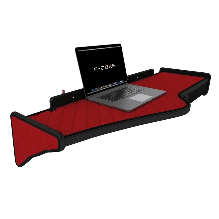 Teherautó Műszerfalasztal, F-CORE, az SCANIA R 01.05-12.10, Hosszú, Fiókkal, LED panel 24V, Piros