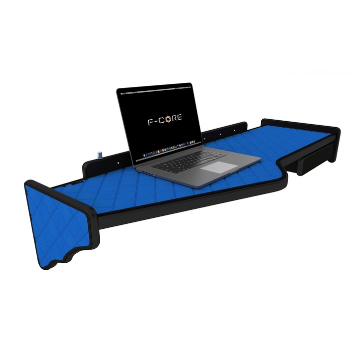 Teherautó Műszerfalasztal, F-CORE, az SCANIA R 01.11-12.16, Hosszú, Fiókkal, LED panel 24V, Kék