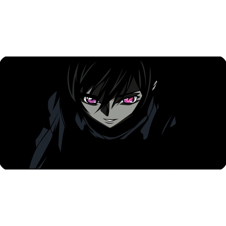 Mousepad Deskmat Lelouch Lamperouge 800x400x4 mm margini cusute Oktane