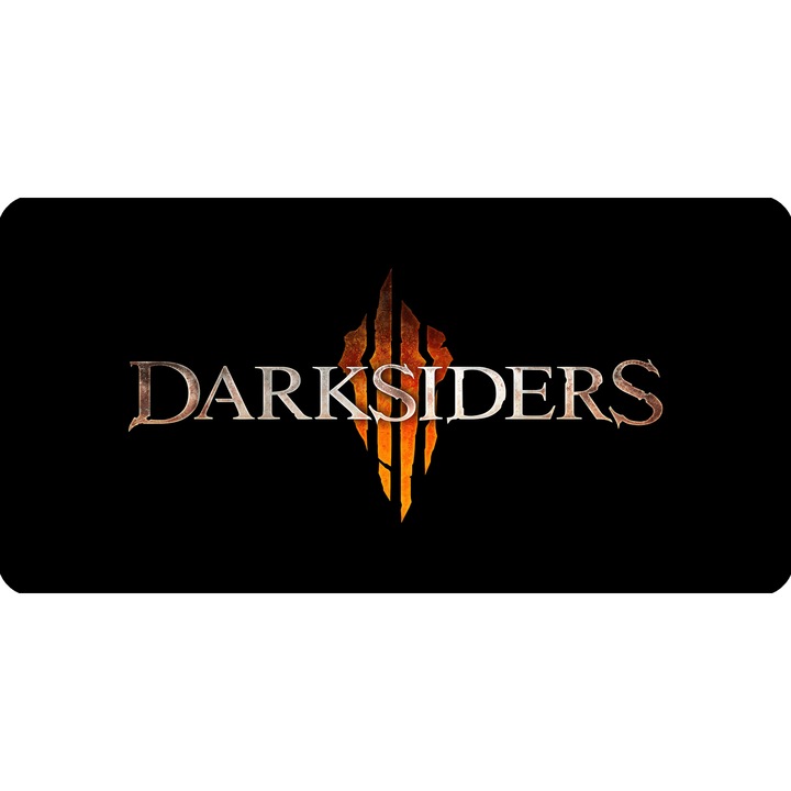 Mousepad Deskmat Darksiders 800x400x4 mm margini cusute Oktane